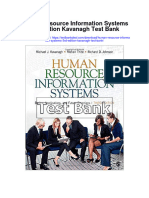 Human Resource Information Systems 3rd Edition Kavanagh Test Bank