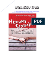 Human Sexuality in A World of Diversity Canadian 5th Edition Rathus Test Bank