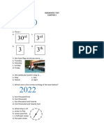 Diagnostic Test 3