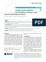 Xanthogranulomatous Pyelonephritis Infected With The Providencia Stuartii: A Case Report and Literature Review