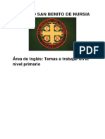 Contenido Ingles Nivel Primario Instituto San Benito de Nursia