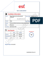 EST I-2023-Score