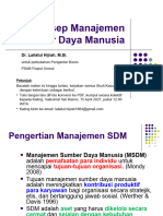 9 Konsep Manajemen SDM