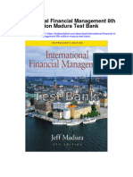 International Financial Management 8th Edition Madura Test Bank