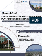 Strategi Pengendalian Kawasan Permukiman Dalam Mendukung Perkembangan Wilayah (Studi Kasus Kecamatan Barru, Kabupaten Barru)