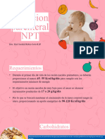 Nutricion Parenteral NPT: Dra. Itzel Sarahil Rubio Soto R1P