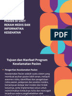 11. Program Keselamatan pasien di Unit RMIK