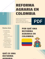 Reforma Agraria en Colombia