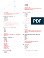 Numerical Reasoning