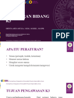 TM 2 (K3) - Peraturan Bidang K3