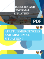 Emergency and Abnormal Situation 1