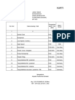 Kartu Inventaris BP Gigi