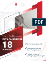 Giải Mã Đề Cambridge IELTS 18
