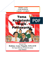 Modul Ajar Minggu Ke 4 Mengenang Pahlawanku KLPK B3