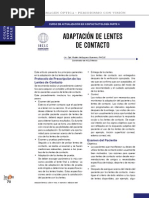 Adaptacviond Lentes de Contacto