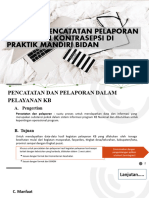 Evaluasi Pencatatan & Pelaporan Di PMB