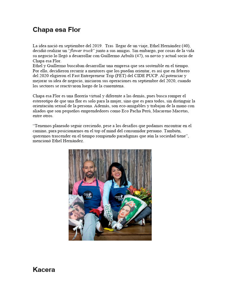 Casos De éxito Pdf Iniciativa Empresarial