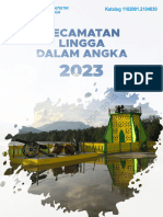 Kecamatan Lingga Dalam Angka 2023