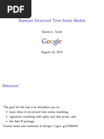 Bayesian Structural Time Series Models