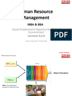 Bba and Mba - HRM - Module 2 - Lec 456 - Eeo