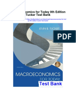 Macroeconomics For Today 9th Edition Tucker Test Bank