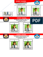 Surat Suara Pemilu Osis