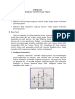 Jobsheet 6 Elektro Analog Transistor Sebagai Penguat