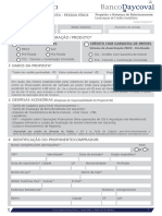 Ficha Cadastral Crédito Imobiliário Vrs0052