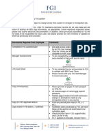 H-1B Document Checklist