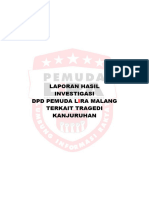 Laporan Investigasi Tragedi Kanjuruhan