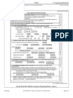 Vibration Reporting Sheet