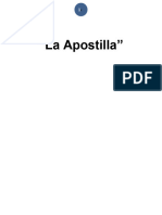 La Apostilla