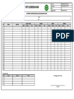 Form Inspeksi Kelengkapan APD