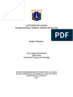 Draft - Pengembangan Aplikasi - Data Entry - Customer Product Knowledge - Aryo Iswan Khodrianto - Oktober - 2021