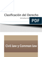 Unidad 2 - Clasificacion Del Derecho