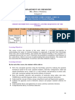 B.SC (H) Chemistry NEP