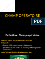 Le Champ Opératoire