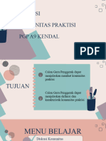 Diskusi Komunitas Praktisi