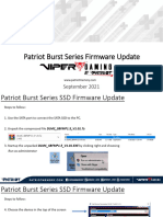 Patriot Burst Series Firmware Update (SBFMP)