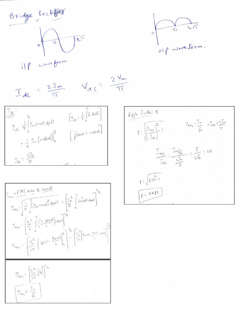 Bridge Rectifier PDF