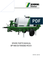 BP1800 D Extended Rock Spare Parts Manual Edition - Aug '08