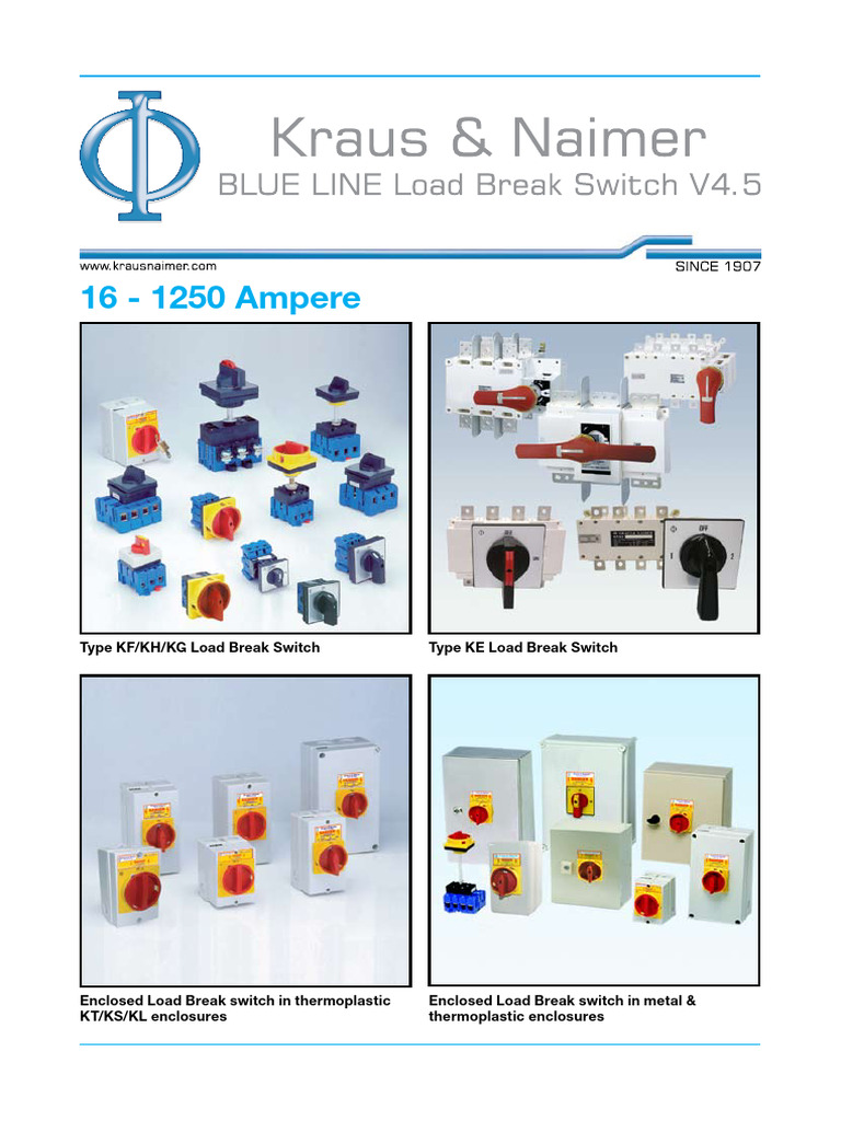 Main Switch - Isolator | PDF | Switch | Fuse (Electrical)