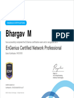 Certificate Engenius Certified Network Professional 62d7b1b8df5726a872017c27