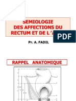 Semiologie Affections Ano-Rectales 2022