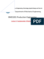 Production Engineering Lecture 2