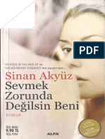 Sinan Akyüz - Sevmek Zorunda Değilsin Beni