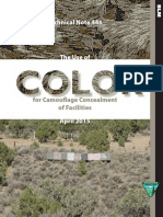 BLM Technical Note 446 - The Use of COLOR For Camouflage Concealment of Facilities - 2015