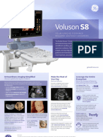 Product Sales Sheet - Voluson S8 BT22 - JB18023XX (2021)