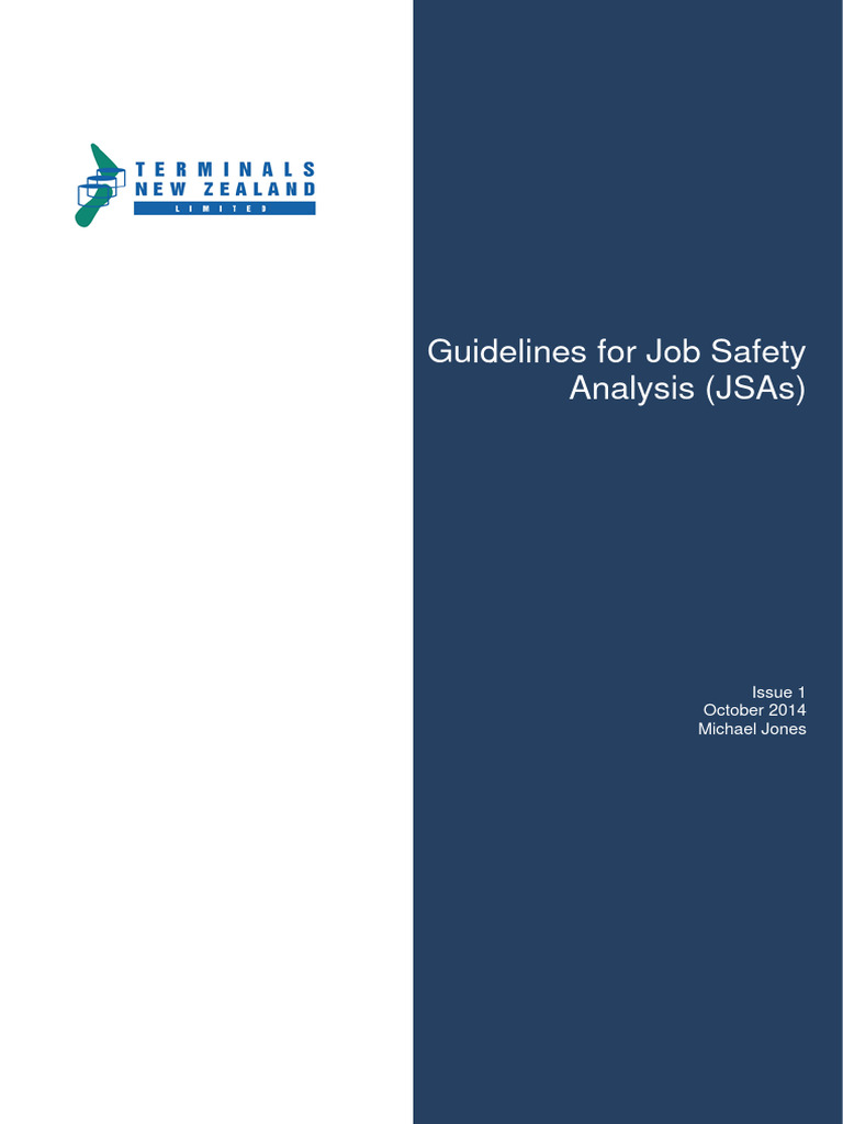 job-safety-analysis-guideline-issue-1-pdf-risk-personal