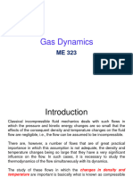 Gas Dynamics Intro Isentropic Flow Shock Waves